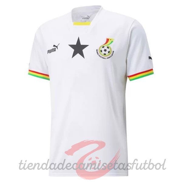 Tailandia Casa Camiseta Ghana 2022 Blanco Camisetas Originales Baratas