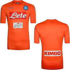 Kappa Kombat Extra Napoli - Jersey Naranja - Talla S