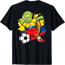 Jersey de Fútbol Dabbing Turtle Ecuador