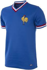 Copa Camiseta Retro Francia 1971 para Hombre