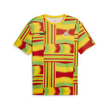 Camiseta PUMA Ghana FtblCulture Pelé Amarilla para Hombre