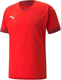 Camiseta de Fútbol PUMA Teamfinal para Hombre - Rojo Río XXL