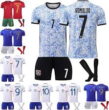 Camisetas de Fútbol Infantil - Números 7