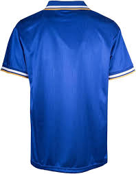 Camiseta Retro Azul Leicester City 1995