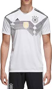 Camiseta adidas DFB Home 2018 para Hombre - Blanco/Negro