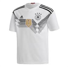 Camiseta adidas DFB 2018 para Niños - Blanco/Negro