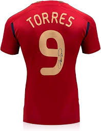 Camiseta Firmada de la Selección Española