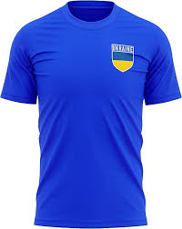 Camiseta Retro de Fútbol de Ucrania para Hombre