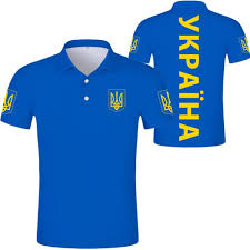 Camisa Polo Deportiva DIY Ucrania para Hombres