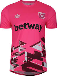 Jersey Umbro 98665U para Hombre - LYX Knockout Pink/New Claret