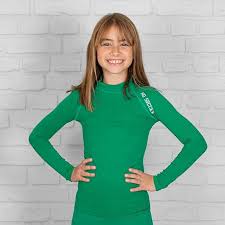 Camisa Térmica de Rendimiento HO Soccer para Niños - Verde